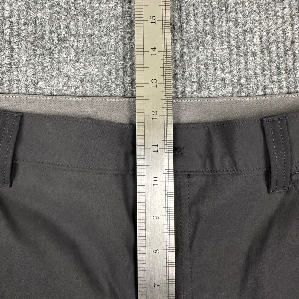 Eddie Bauer Rainier Tech Pants Mens 40x30 Black Outdoor Hiking Nylon Spandex - Picture 10 of 11